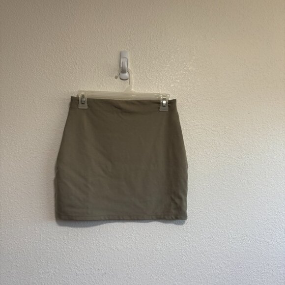 ARITZIA SUN DEH Gray Pencil Mini Skirt Small Business Casual - Picture 4 of 8